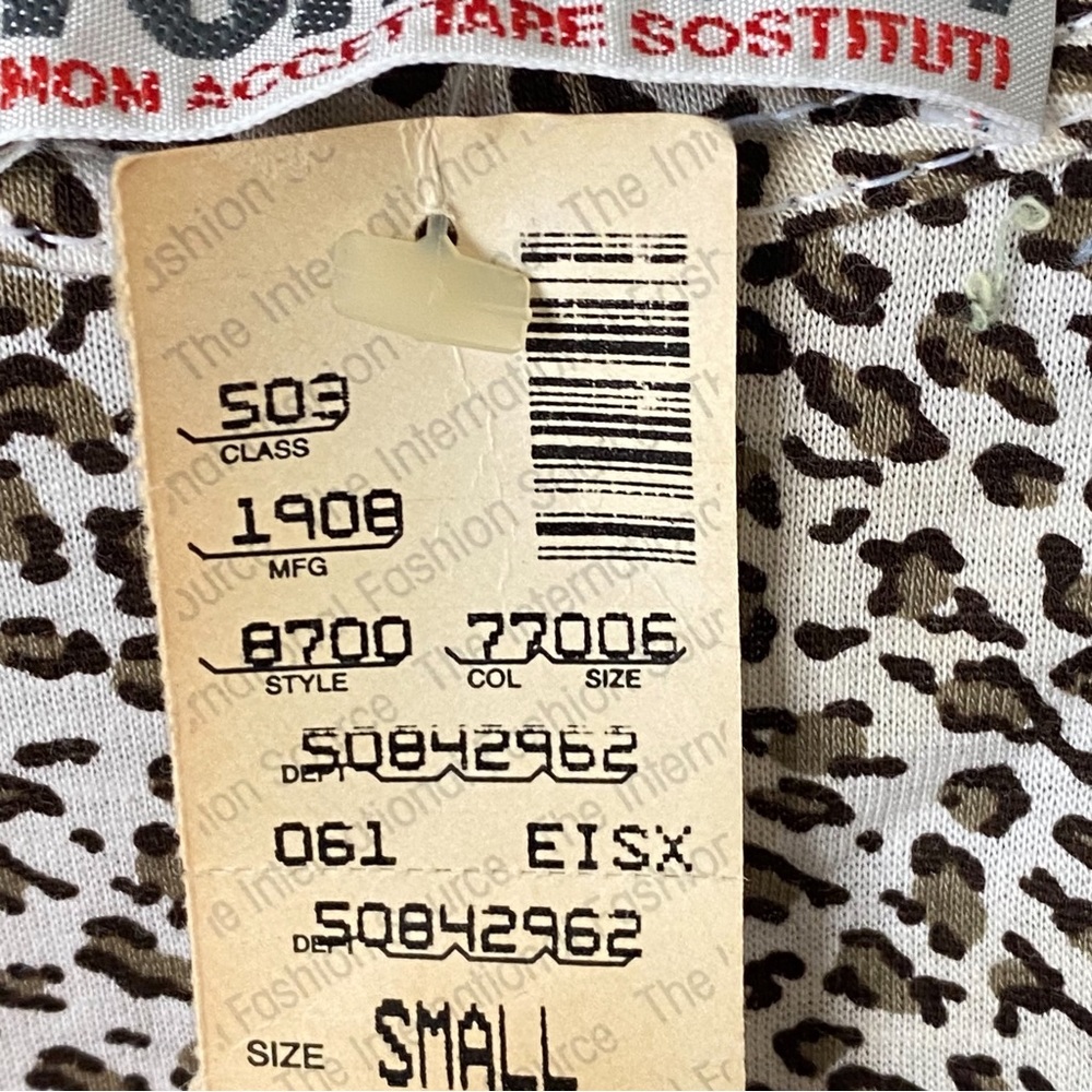 VTG Top Tee Blouse NWT NOS Sz S - Picture 8 of 9